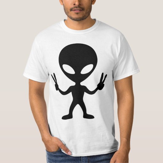 buitenaardse vrede t-shirt (Voorkant)