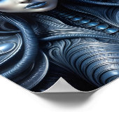 Buitenaardse Vrouw - 016 - Nachtzicht - Fantasy Ar Poster (Hoek)