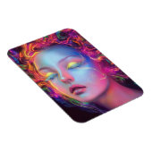 Buitenaardse vrouw met kosmisch haar magneet (Rechterzijde)