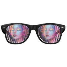 Buitenaardse vrouw met kosmisch haar