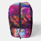 Buitenaardse vrouw met kosmisch haar toilettasje (Rechts)