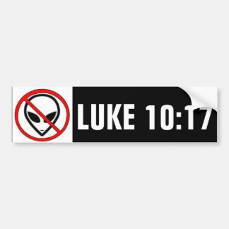 buitenaardse waanvoorstelling bumpersticker