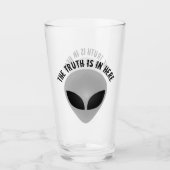Buitenaardse Waarheid Glas (Voorkant)