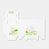 Buitenaardse Waterverf Frangipanis Weddenschap Bedankdoosjes (Uitgevouwen)