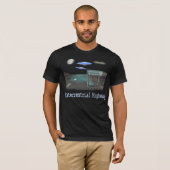 Buitenaardse weg t-shirt (Voorkant volledig)