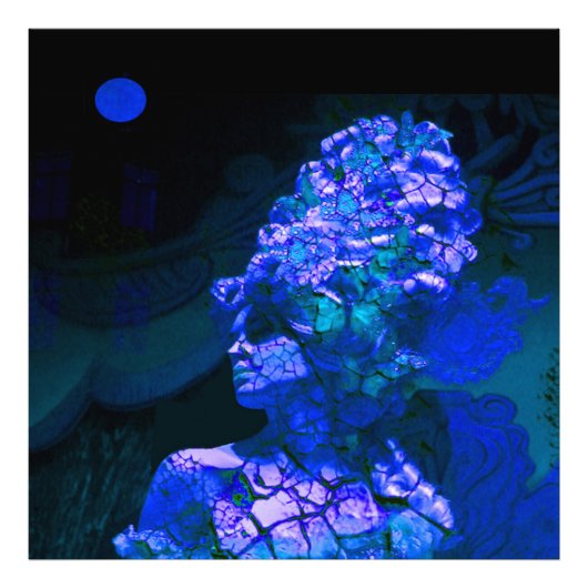 Buitenaardse Wereld Foto Afdruk (Voorkant)