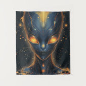 Buitenaardse werelden: Ontmoeting met het Onbekend Wandkleed (Voorkant)