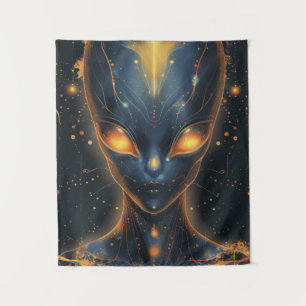 Buitenaardse werelden: Ontmoeting met het Onbekend Wandkleed