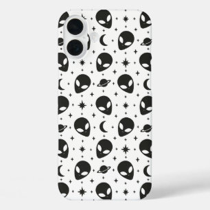 Buitenaardse wezens en sterren iPhone 16 plus hoesje