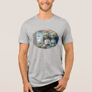 Buitenaardse wezens in eerste klas Tri-Blend shirt