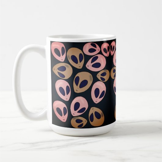 buitenaardse wezens koffiemok (Links)
