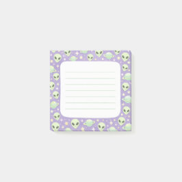Buitenaardse wezens post-it® notes