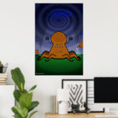 BUITENAARDSE WEZENS! Poster (Thuiskantoor)