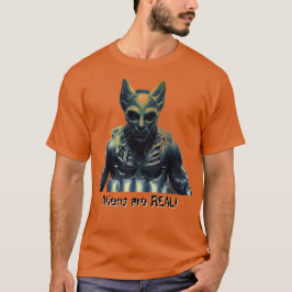 Buitenaardse wezens zijn ECHT! T-shirt