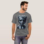 Buitenaardse wezens zijn ECHT! T-shirt (Voorkant volledig)
