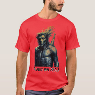 Buitenaardse wezens zijn ECHT! T-shirt