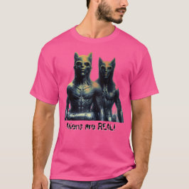 Buitenaardse wezens zijn ECHT! T-shirt