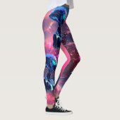 Buitenaardse Wijsheid Psychedelische Scifi Kunst Leggings (Rechts)