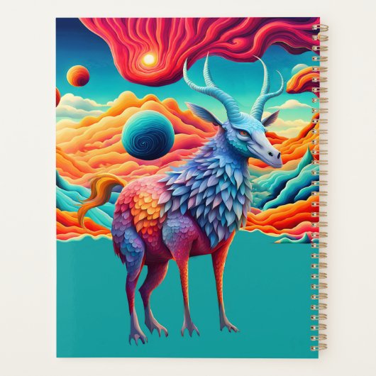 Buitenaardse Wilde Dieren Planner (Achterkant)