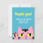 Buitenaardse Zakkat Bedankkaart (Voorkant)