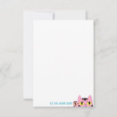 Buitenaardse Zakkat Bedankkaart (Achterkant)