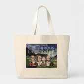 Buitenaardse zakken grote tote bag (Voorkant)