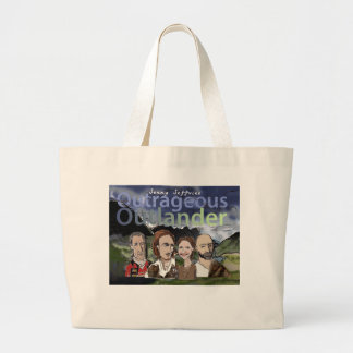 Buitenaardse zakken grote tote bag