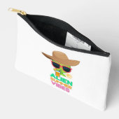 Buitenaardse zomerse strandvibes etui (Open)