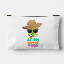 Buitenaardse zomerse strandvibes