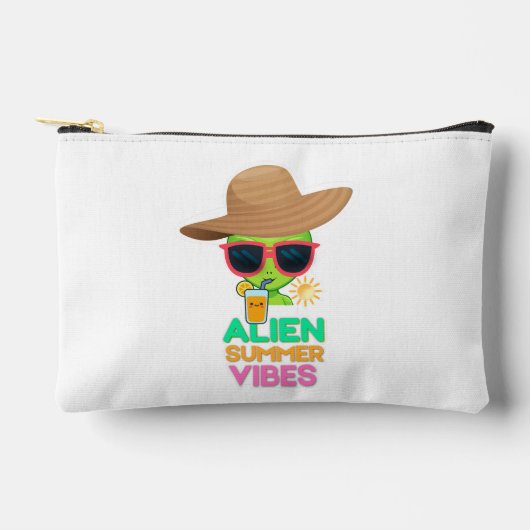 Buitenaardse zomerse strandvibes etui (Voorkant)