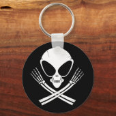 buitenaardse zwerver sleutelhanger (Voorkant)