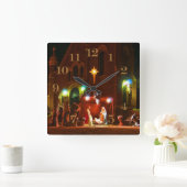 Buitenactiviteit Vierkante Klok (Huis)