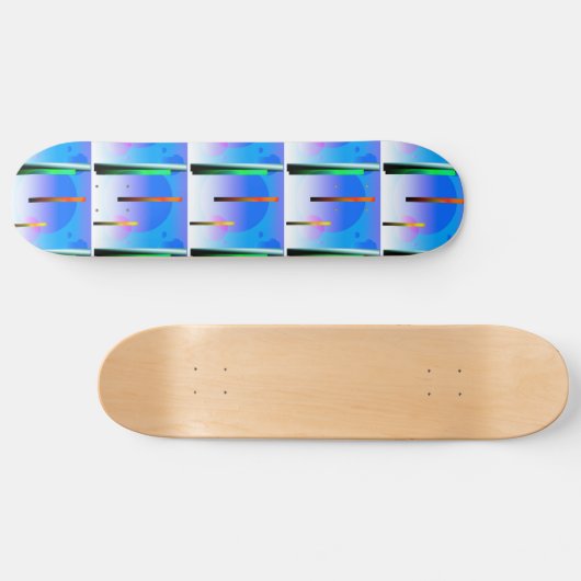 Buitenafmetingen Skateboard (Horizontaal)