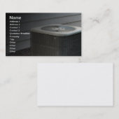 buitenairconditioner visitekaartje (Voorkant / Achterkant)