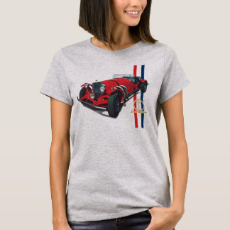 Buitenalibur SSK Red Roadster-vrouwen T-shirt