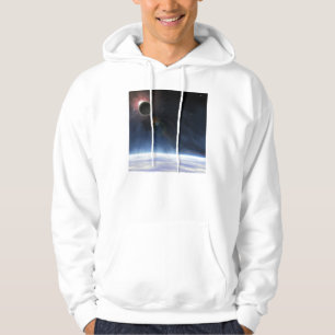Buitenatmosfeer van de planeet Aarde Hoodie