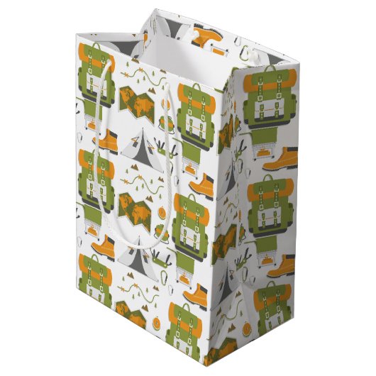 Buitenavonturen Medium Cadeauzakje (Achterkant Gekanteld)
