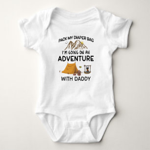 Buitenbaby-avontuur Avontuur met papa Romper