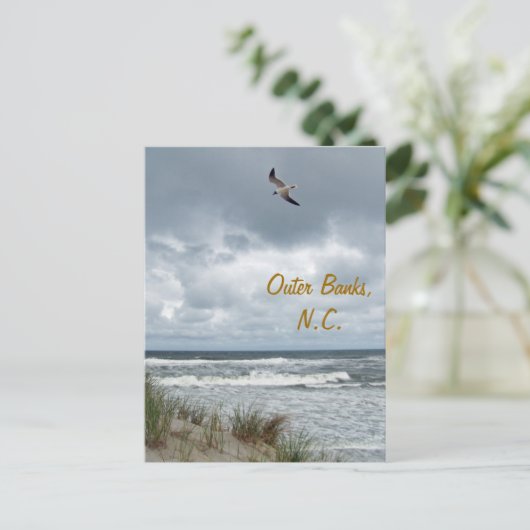 Buitenbanken 2 briefkaart (Staand voorkant)