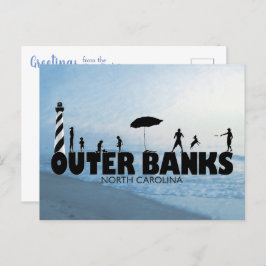 Buitenbanken "Family Fun" Briefkaart
