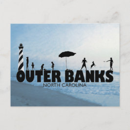 Buitenbanken "Family Fun" Briefkaart