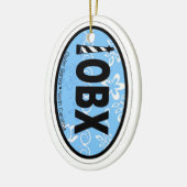 Buitenbanken. Keramisch Ornament (Links)