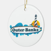 Buitenbanken. Keramisch Ornament (Links)