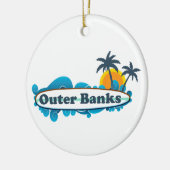 Buitenbanken. Keramisch Ornament (Links)