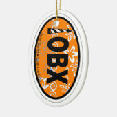 Buitenbanken. Keramisch Ornament (Links)
