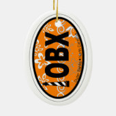 Buitenbanken. Keramisch Ornament (Achterkant)