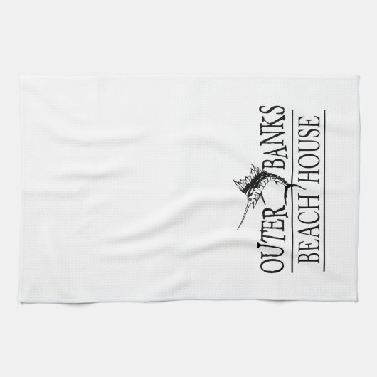 Buitenbanken keukenhanddoeken (Horizontaal)