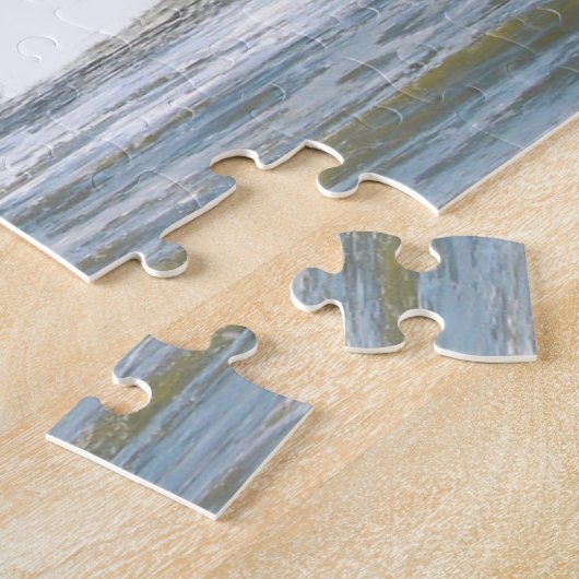 Buitenbanken Landschapsfoto Legpuzzel (Zijkant)