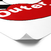 Buitenbanken Mermaid Poster (Hoek)