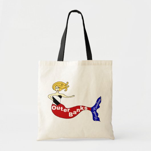 Buitenbanken Mermaid Tote Bag (Voorkant)